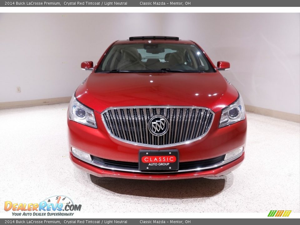2014 Buick LaCrosse Premium Crystal Red Tintcoat / Light Neutral Photo #2