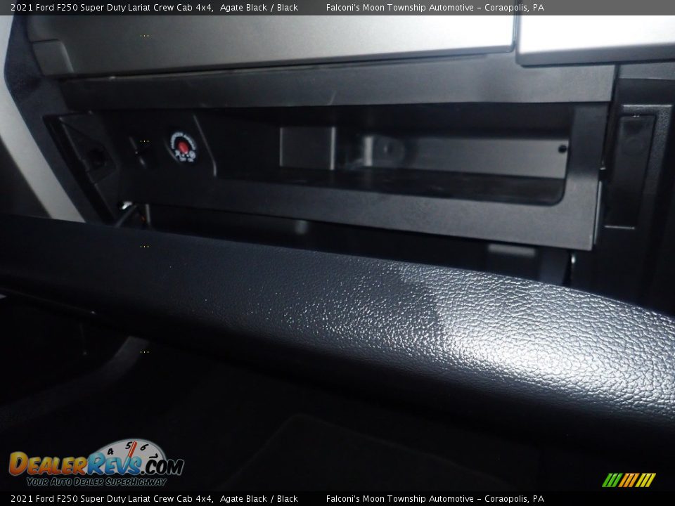 2021 Ford F250 Super Duty Lariat Crew Cab 4x4 Agate Black / Black Photo #13