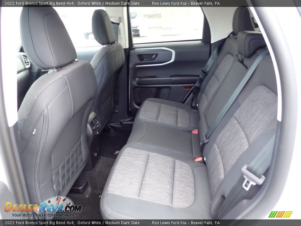 2022 Ford Bronco Sport Big Bend 4x4 Oxford White / Medium Dark Slate Photo #12