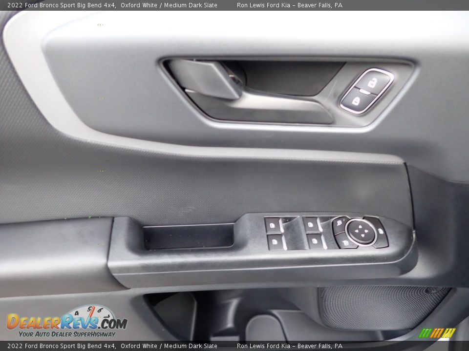 2022 Ford Bronco Sport Big Bend 4x4 Oxford White / Medium Dark Slate Photo #15