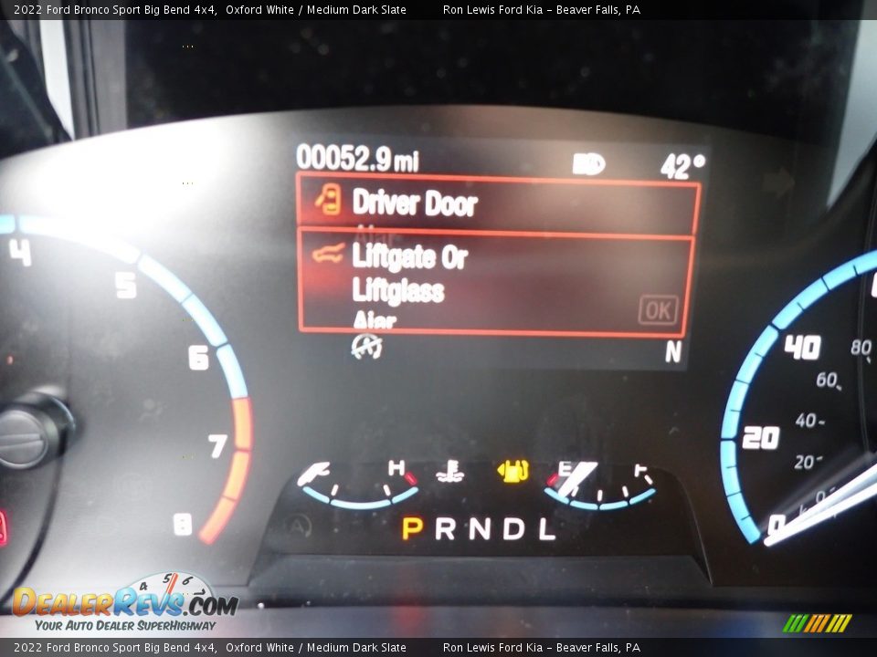 2022 Ford Bronco Sport Big Bend 4x4 Oxford White / Medium Dark Slate Photo #16