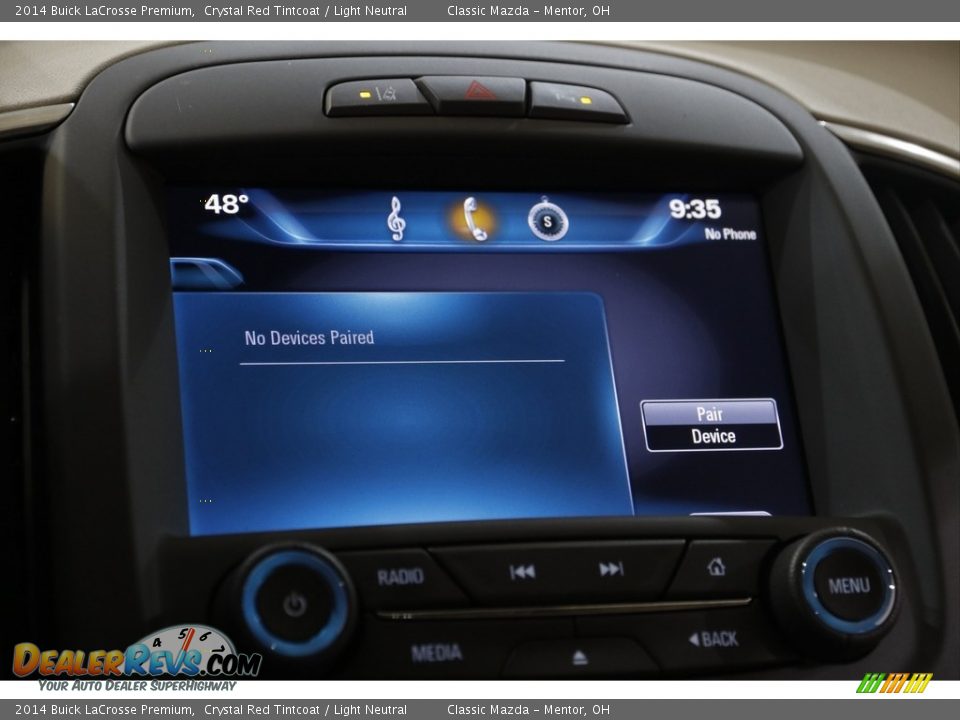 Controls of 2014 Buick LaCrosse Premium Photo #10
