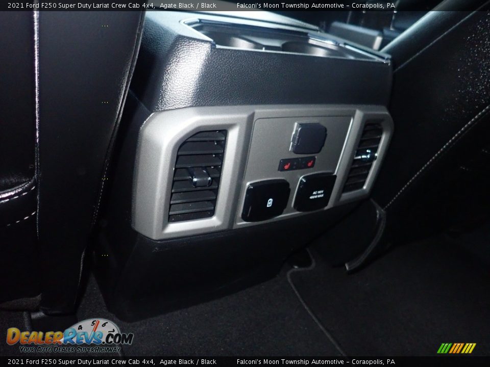 2021 Ford F250 Super Duty Lariat Crew Cab 4x4 Agate Black / Black Photo #20