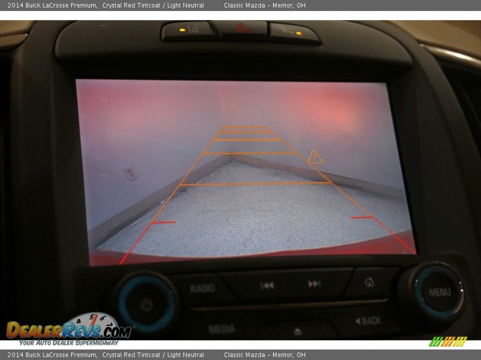 2014 Buick LaCrosse Premium Crystal Red Tintcoat / Light Neutral Photo #12