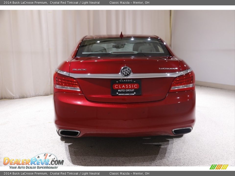 2014 Buick LaCrosse Premium Crystal Red Tintcoat / Light Neutral Photo #19