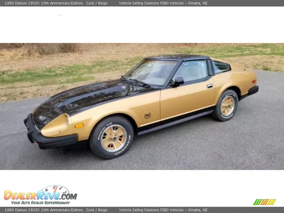 Front 3/4 View of 1980 Datsun 280ZX 10th Anniversary Edition Photo #1