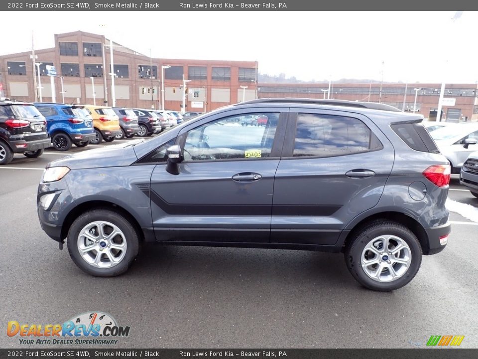 Smoke Metallic 2022 Ford EcoSport SE 4WD Photo #5