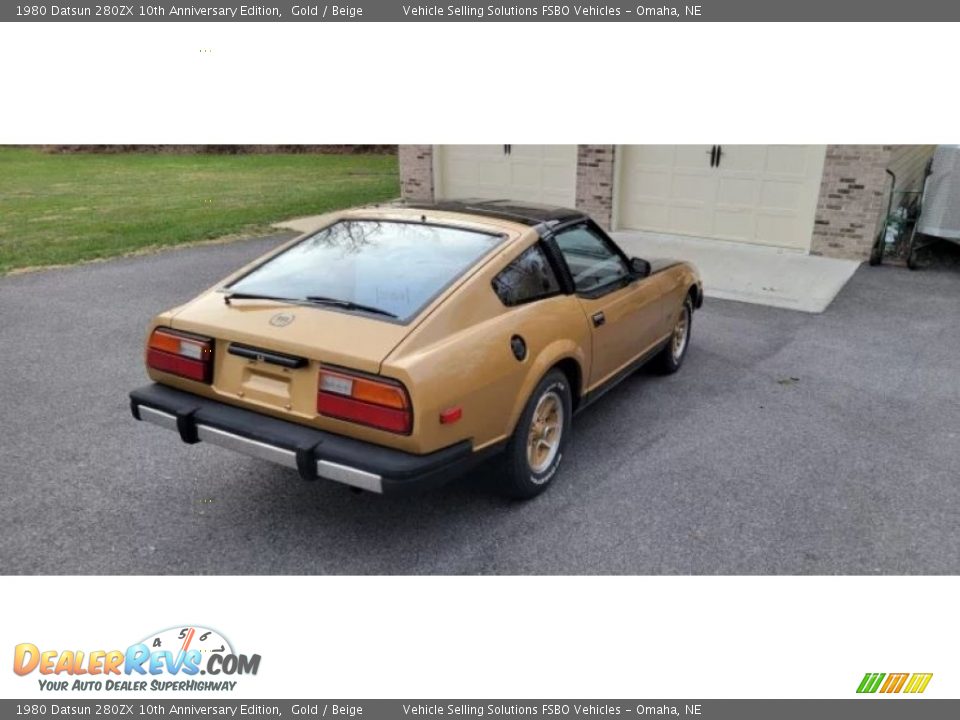 1980 Datsun 280ZX 10th Anniversary Edition Gold / Beige Photo #2