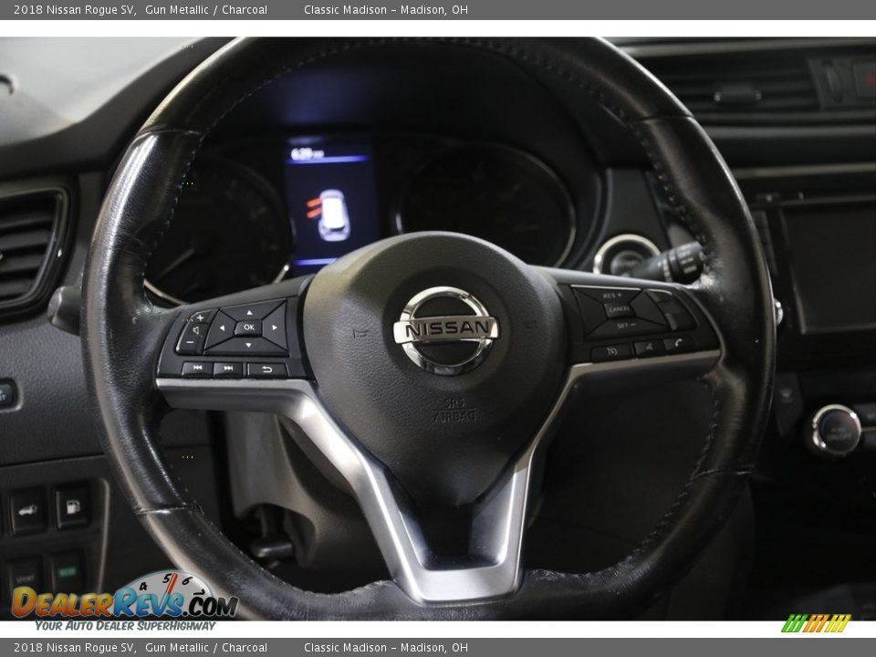 2018 Nissan Rogue SV Steering Wheel Photo #7