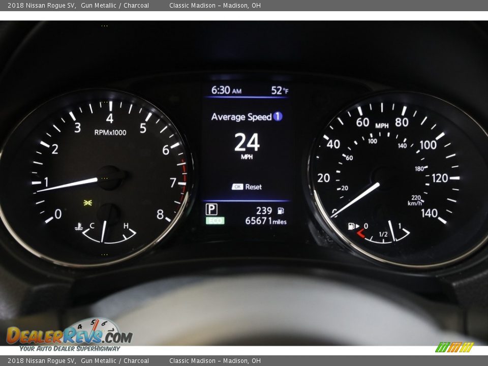 2018 Nissan Rogue SV Gauges Photo #8