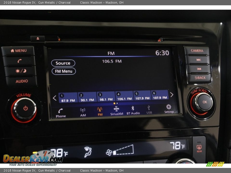 Audio System of 2018 Nissan Rogue SV Photo #10