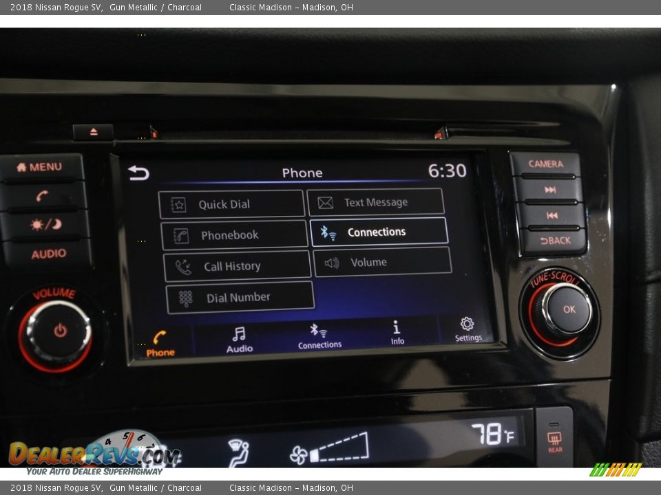 Controls of 2018 Nissan Rogue SV Photo #11