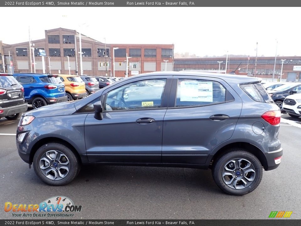 Smoke Metallic 2022 Ford EcoSport S 4WD Photo #5