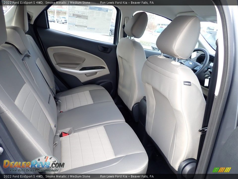 2022 Ford EcoSport S 4WD Smoke Metallic / Medium Stone Photo #10