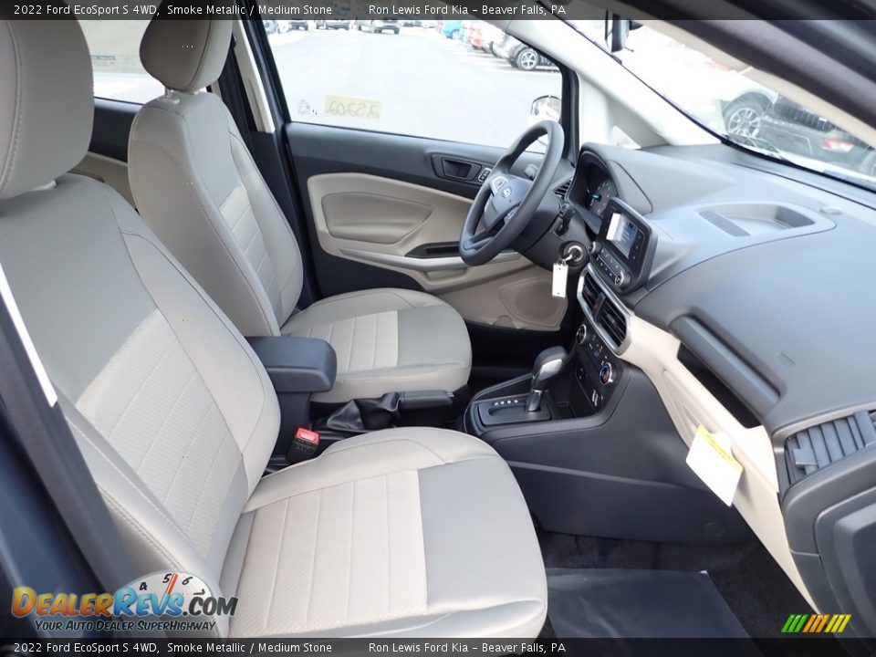 2022 Ford EcoSport S 4WD Smoke Metallic / Medium Stone Photo #11