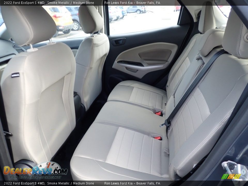 2022 Ford EcoSport S 4WD Smoke Metallic / Medium Stone Photo #12