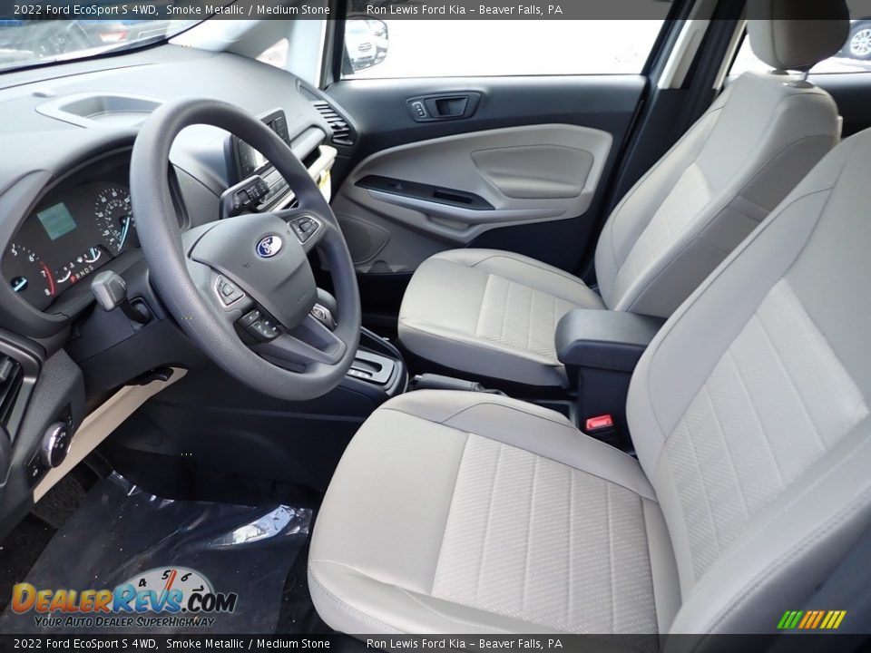 2022 Ford EcoSport S 4WD Smoke Metallic / Medium Stone Photo #14