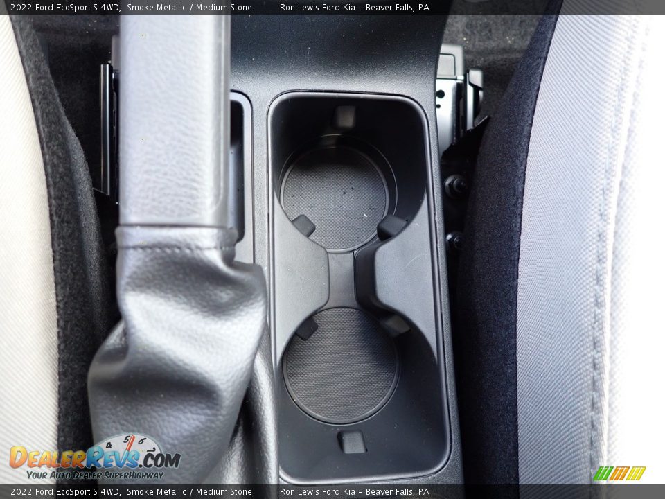 2022 Ford EcoSport S 4WD Smoke Metallic / Medium Stone Photo #18
