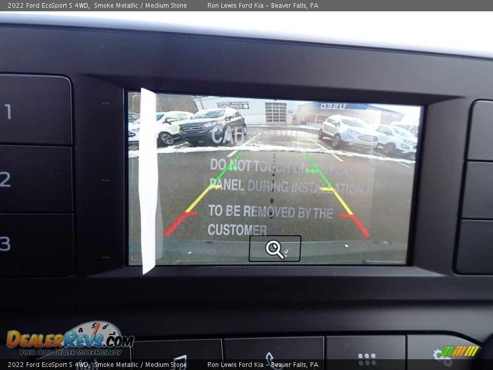 2022 Ford EcoSport S 4WD Smoke Metallic / Medium Stone Photo #19