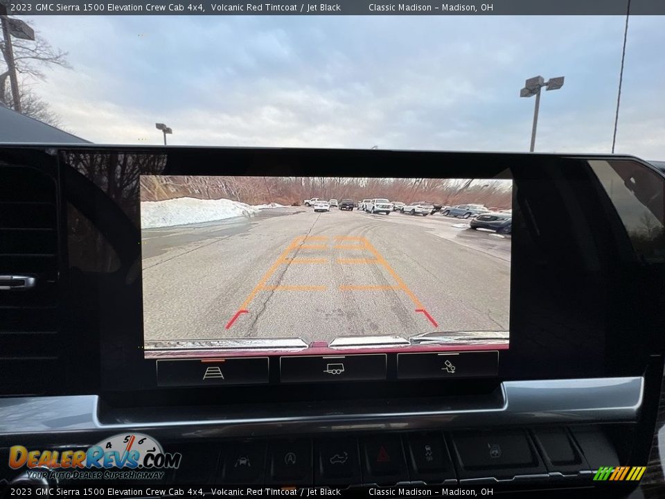 2023 GMC Sierra 1500 Elevation Crew Cab 4x4 Volcanic Red Tintcoat / Jet Black Photo #12