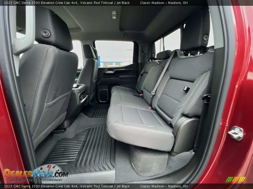 Rear Seat of 2023 GMC Sierra 1500 Elevation Crew Cab 4x4 Photo #16