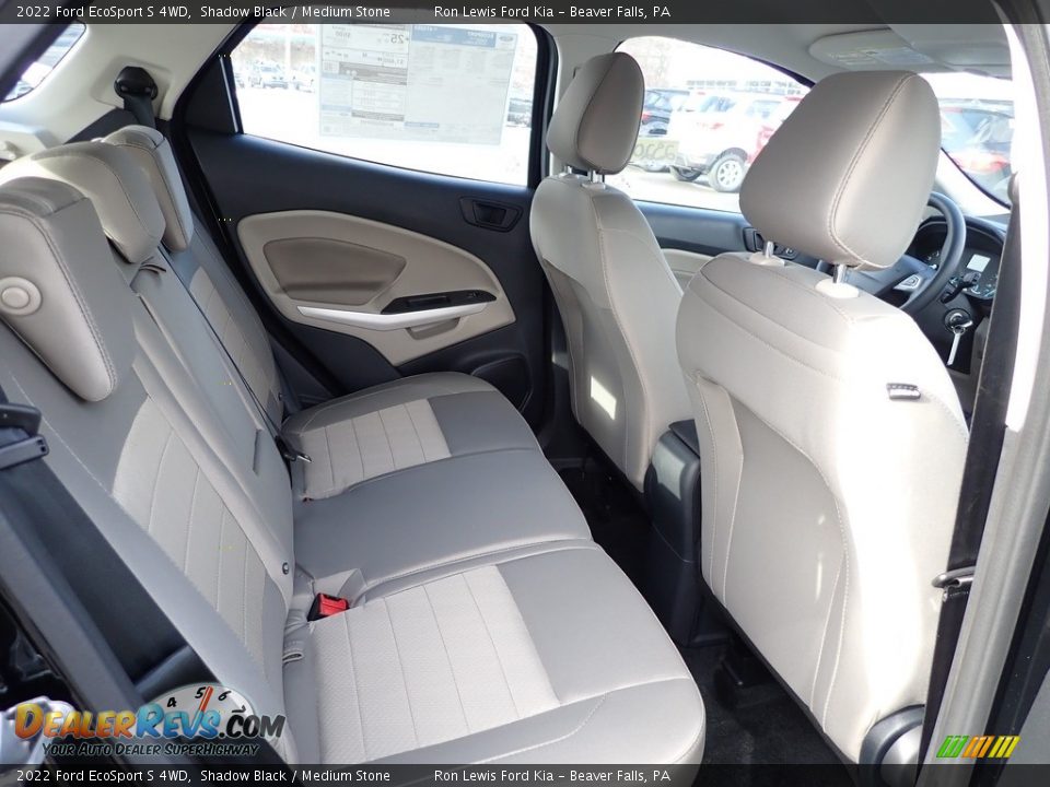 2022 Ford EcoSport S 4WD Shadow Black / Medium Stone Photo #10