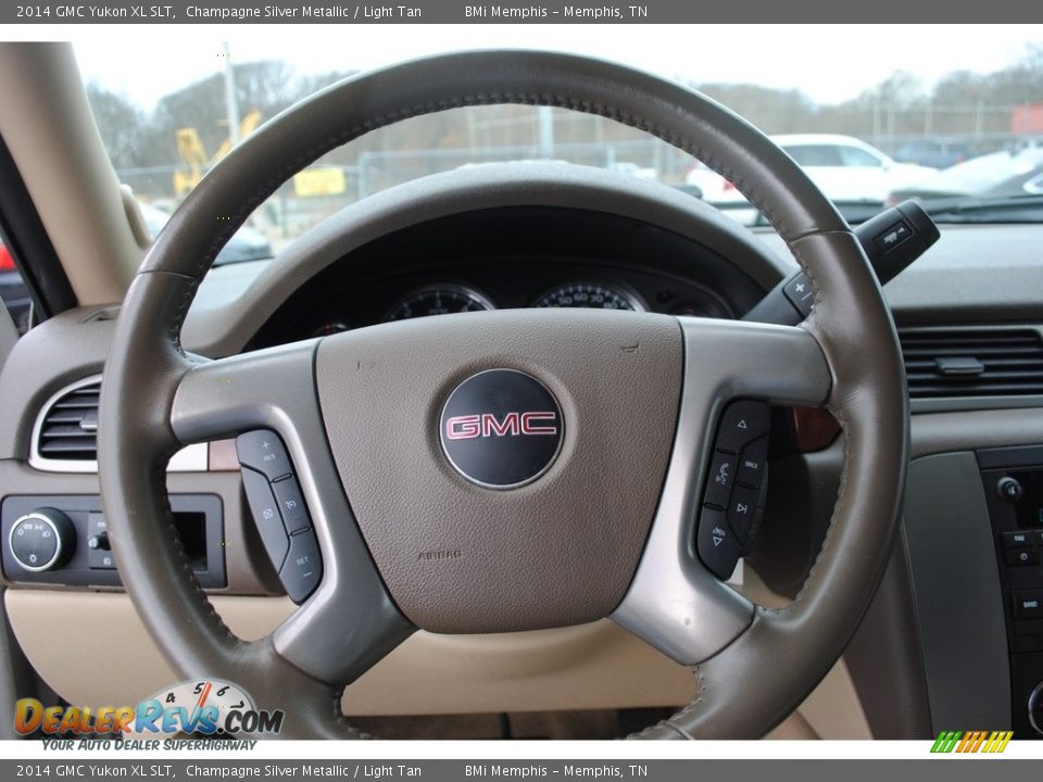 2014 GMC Yukon XL SLT Steering Wheel Photo #12
