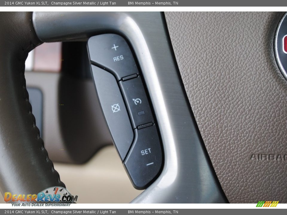 2014 GMC Yukon XL SLT Steering Wheel Photo #13