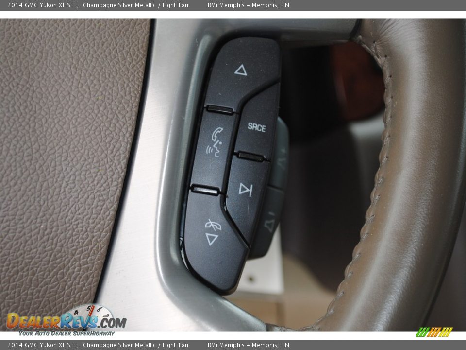 2014 GMC Yukon XL SLT Steering Wheel Photo #14