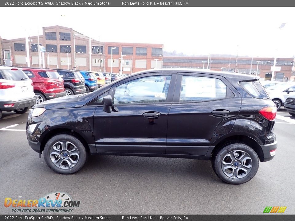 Shadow Black 2022 Ford EcoSport S 4WD Photo #5