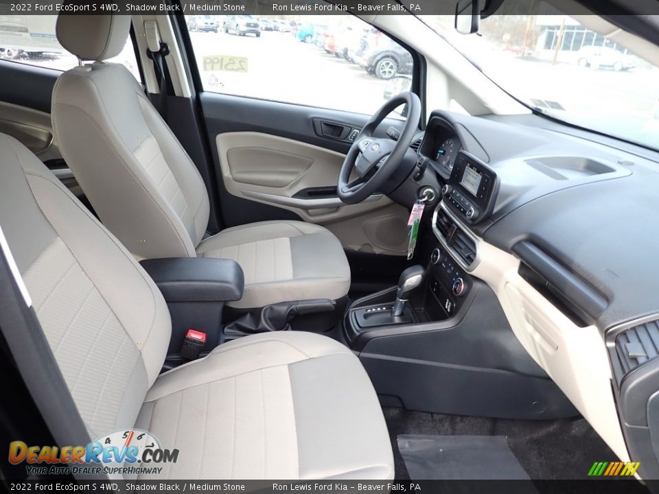 Front Seat of 2022 Ford EcoSport S 4WD Photo #11