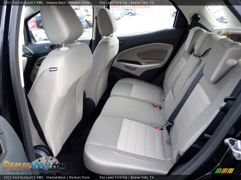 Rear Seat of 2022 Ford EcoSport S 4WD Photo #12