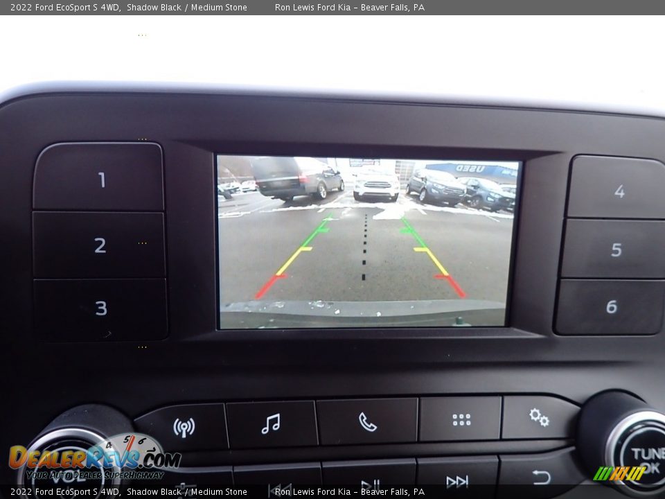 2022 Ford EcoSport S 4WD Shadow Black / Medium Stone Photo #19