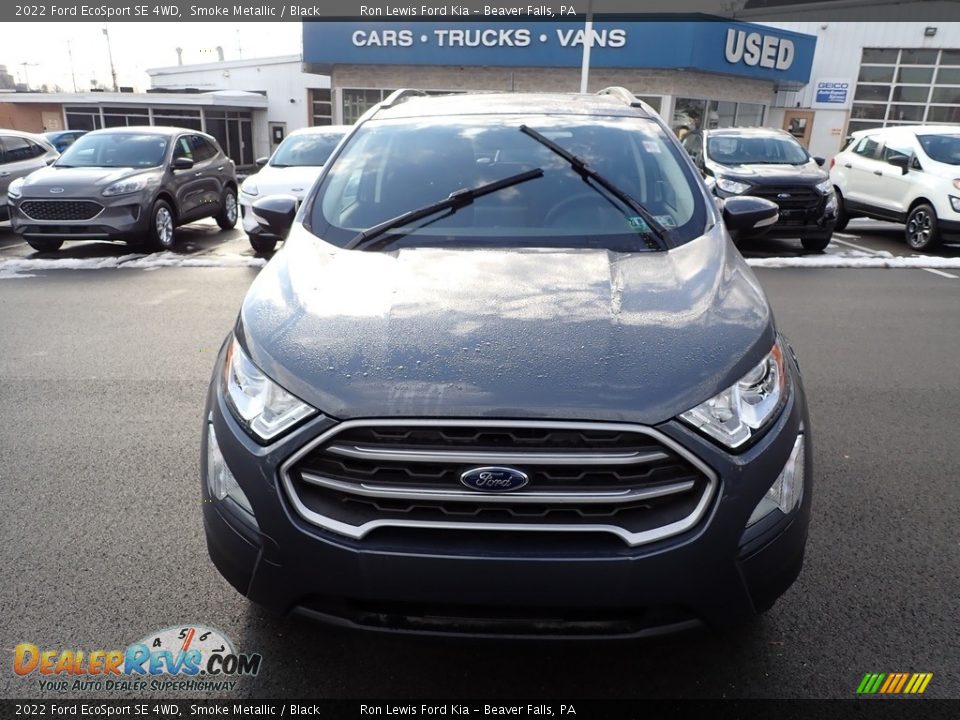 2022 Ford EcoSport SE 4WD Smoke Metallic / Black Photo #3