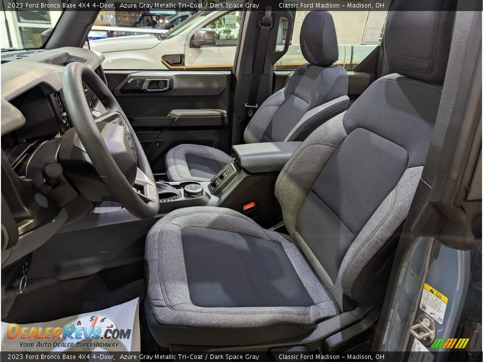 Front Seat of 2023 Ford Bronco Base 4X4 4-Door Photo #12