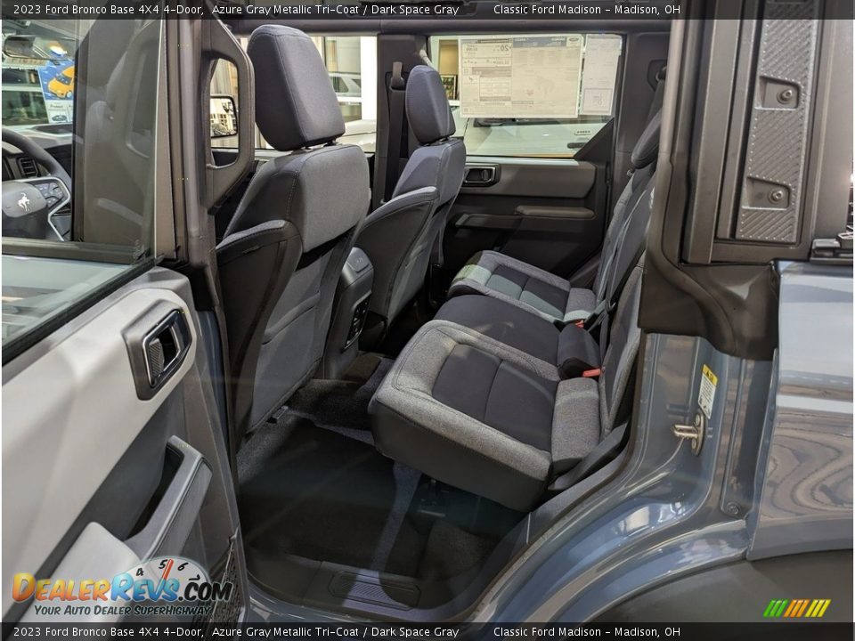 Rear Seat of 2023 Ford Bronco Base 4X4 4-Door Photo #20