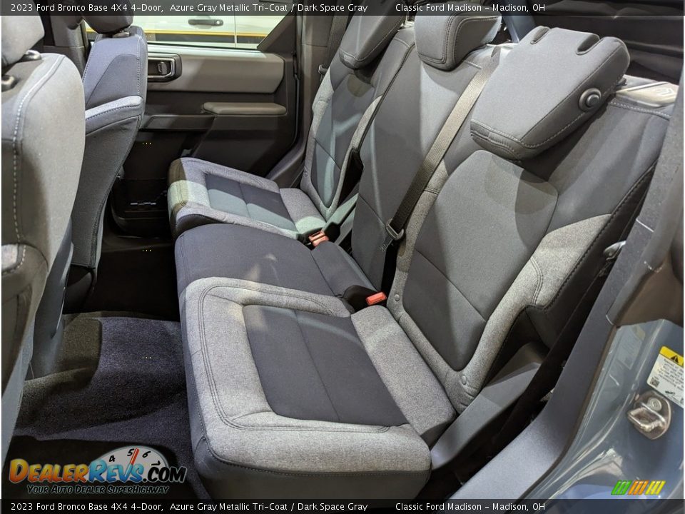Rear Seat of 2023 Ford Bronco Base 4X4 4-Door Photo #21