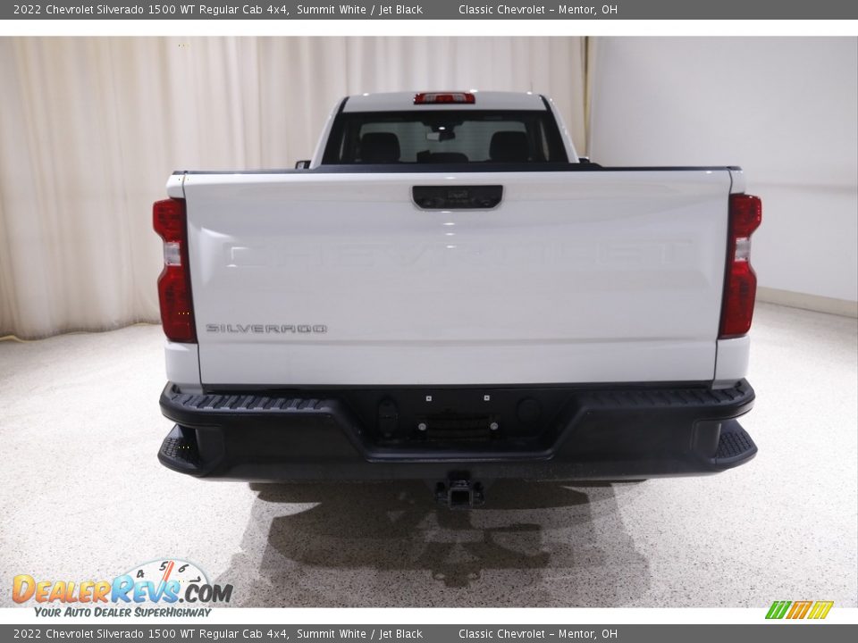 2022 Chevrolet Silverado 1500 WT Regular Cab 4x4 Summit White / Jet Black Photo #17