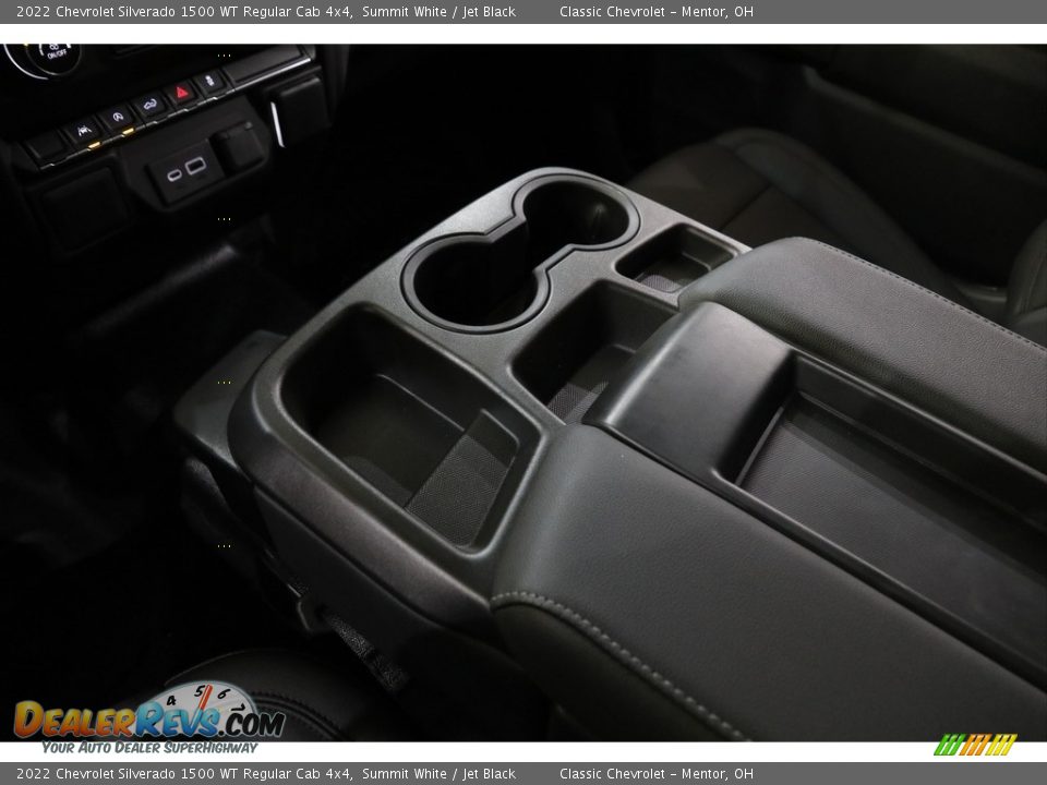 2022 Chevrolet Silverado 1500 WT Regular Cab 4x4 Summit White / Jet Black Photo #15