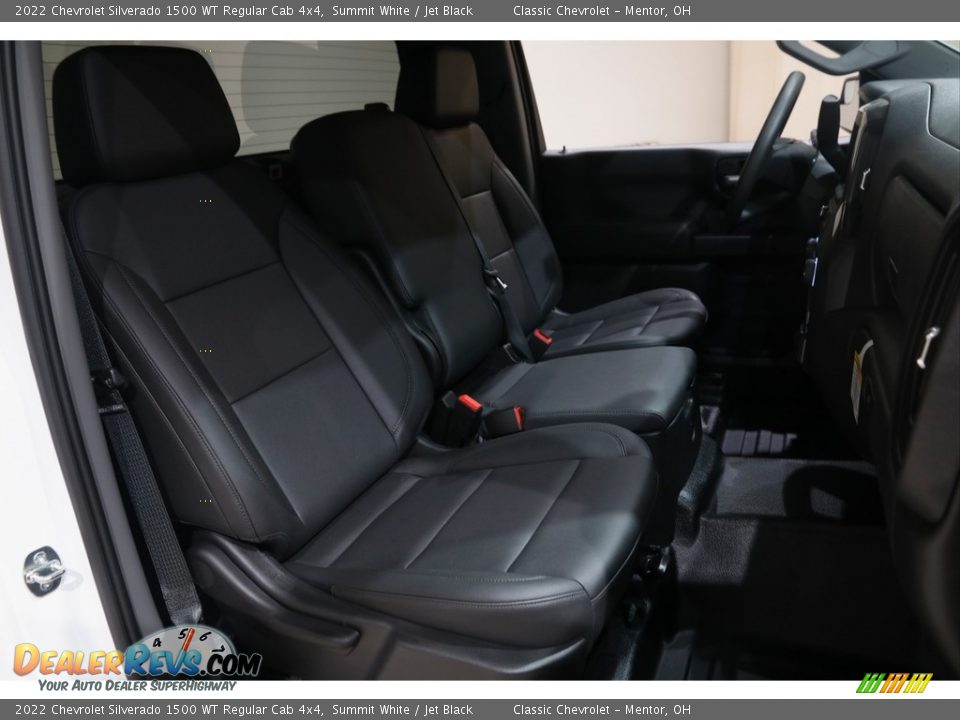 2022 Chevrolet Silverado 1500 WT Regular Cab 4x4 Summit White / Jet Black Photo #16