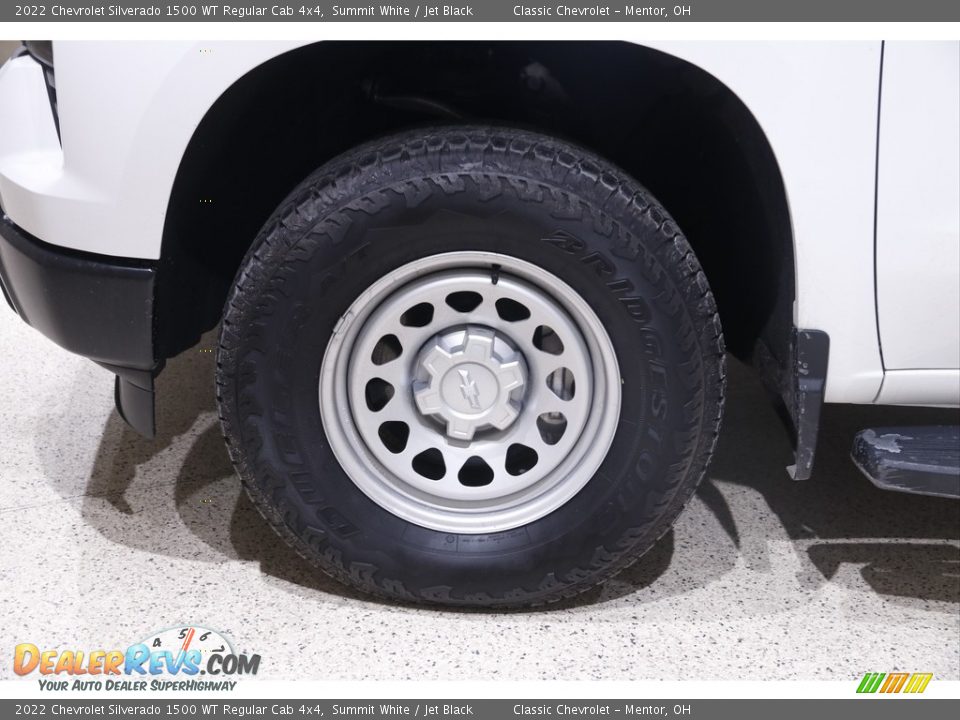 2022 Chevrolet Silverado 1500 WT Regular Cab 4x4 Wheel Photo #19