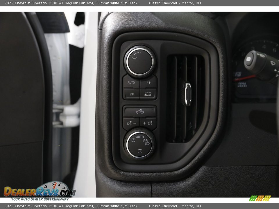 2022 Chevrolet Silverado 1500 WT Regular Cab 4x4 Summit White / Jet Black Photo #6
