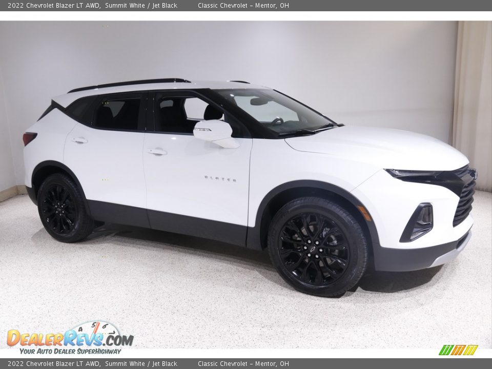 2022 Chevrolet Blazer LT AWD Summit White / Jet Black Photo #1