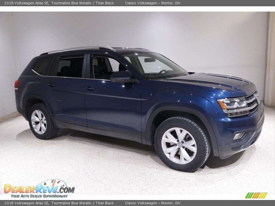 Tourmaline Blue Metallic 2018 Volkswagen Atlas SE Photo #1