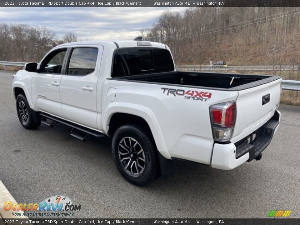 2023 Toyota Tacoma TRD Sport Double Cab 4x4 Ice Cap / Black/Cement Photo #2