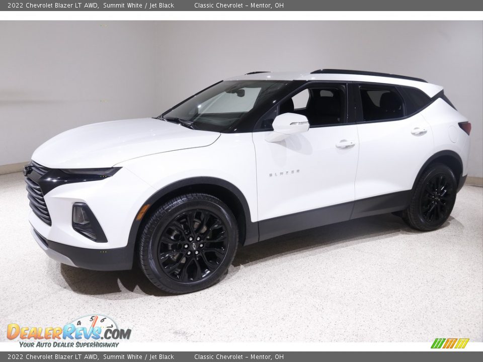 2022 Chevrolet Blazer LT AWD Summit White / Jet Black Photo #3