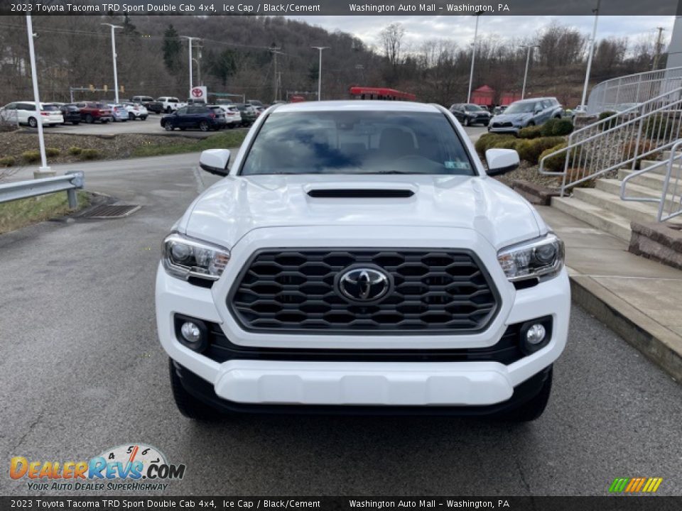 2023 Toyota Tacoma TRD Sport Double Cab 4x4 Ice Cap / Black/Cement Photo #6