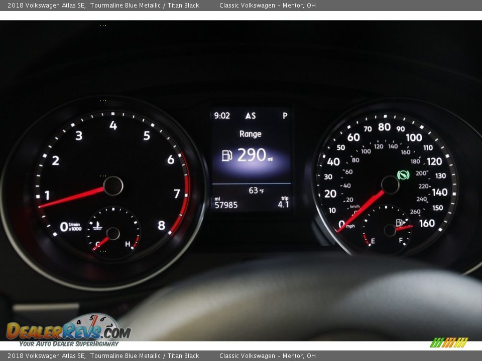 2018 Volkswagen Atlas SE Gauges Photo #8