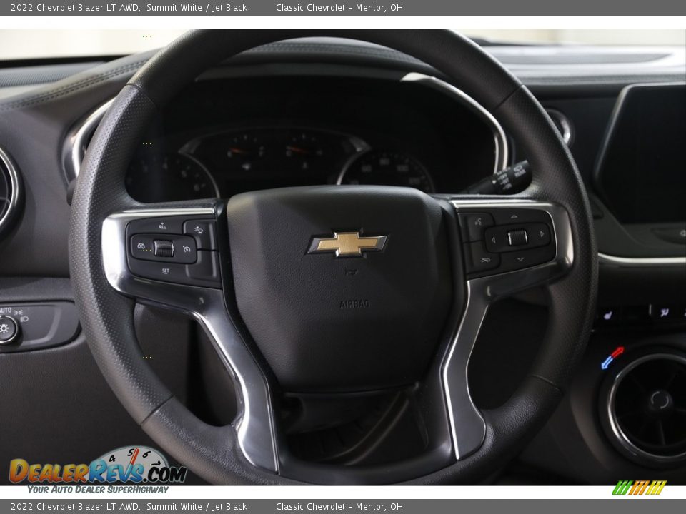 2022 Chevrolet Blazer LT AWD Summit White / Jet Black Photo #7