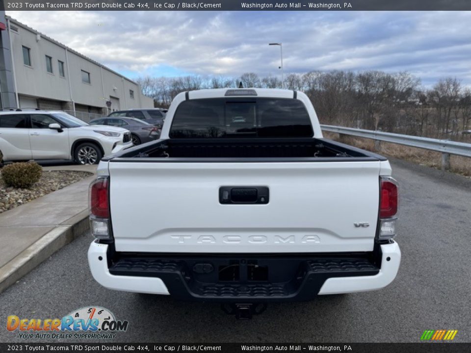 2023 Toyota Tacoma TRD Sport Double Cab 4x4 Ice Cap / Black/Cement Photo #8